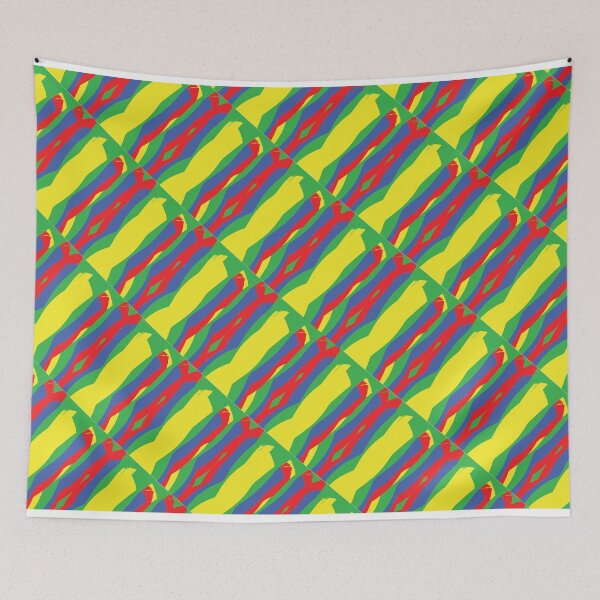 Item preview, Vivid Zigzag Stripes Pattern designed and sold by delohill.