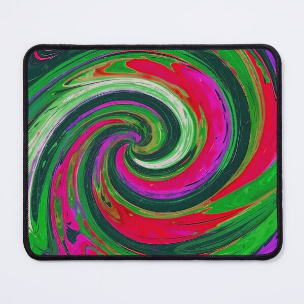 Item preview, Soothing Colors Swirl Pink Green designed and sold by SassyArtistry.
