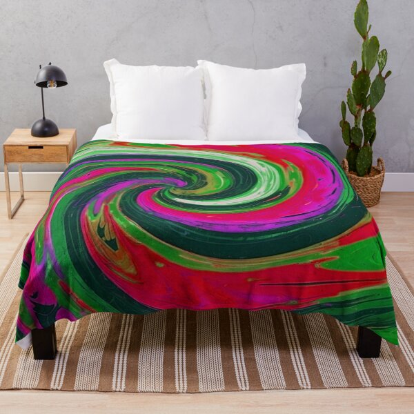 Item preview, Soothing Colors Swirl Pink Green designed and sold by SassyArtistry.