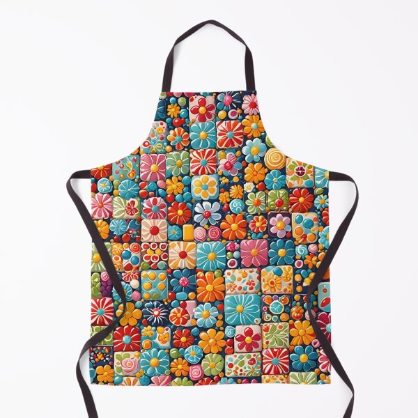 Item preview, Floral Patchwork Pattern designed and sold by AJSRPrints.