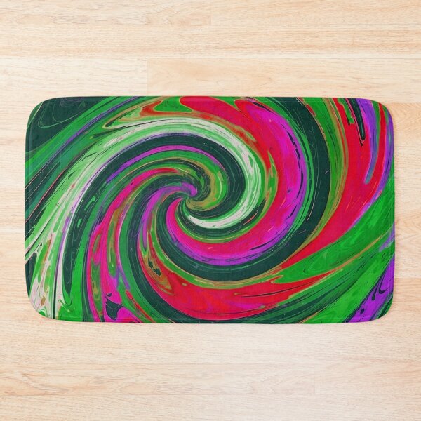 Item preview, Soothing Colors Swirl Pink Green designed and sold by SassyArtistry.