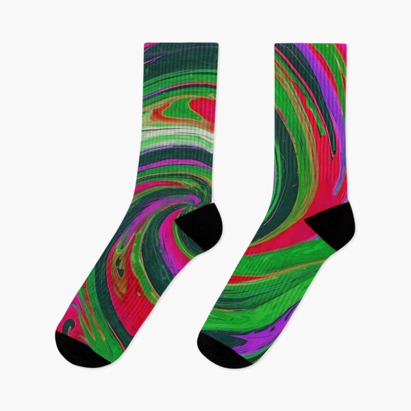 Item preview, Soothing Colors Swirl Pink Green designed and sold by SassyArtistry.