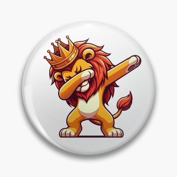 Item preview, Regal Dabbing Lion designed and sold by Designowner.