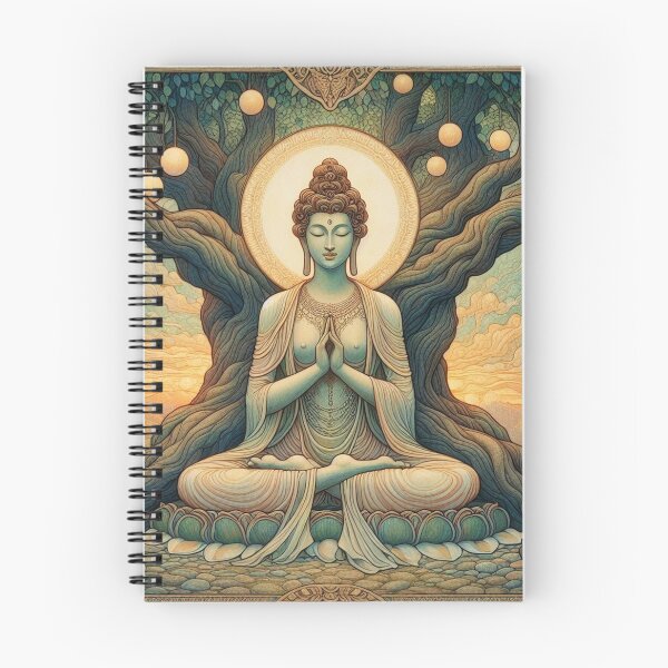 Item preview, "Female Buddha Beneath The Bodhi Tree" designed and sold by patrickcallan.