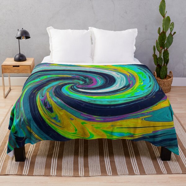 Item preview, Soothing Colors Swirl Blue Green designed and sold by SassyArtistry.