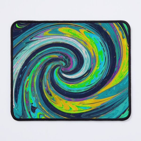 Item preview, Soothing Colors Swirl Blue Green designed and sold by SassyArtistry.