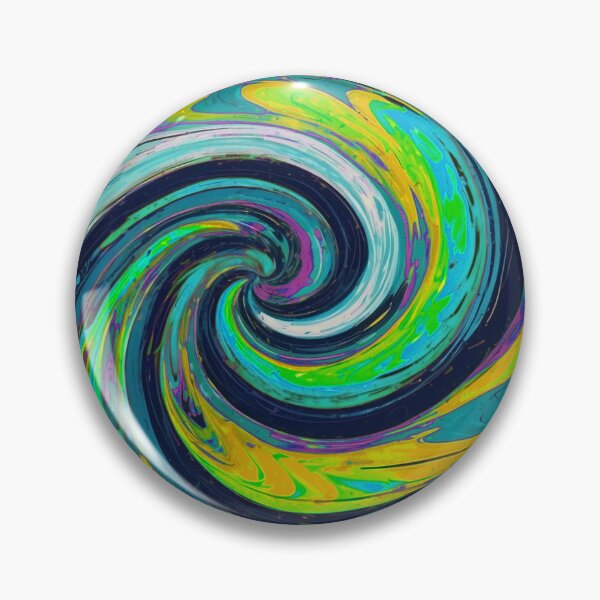 Item preview, Soothing Colors Swirl Blue Green designed and sold by SassyArtistry.