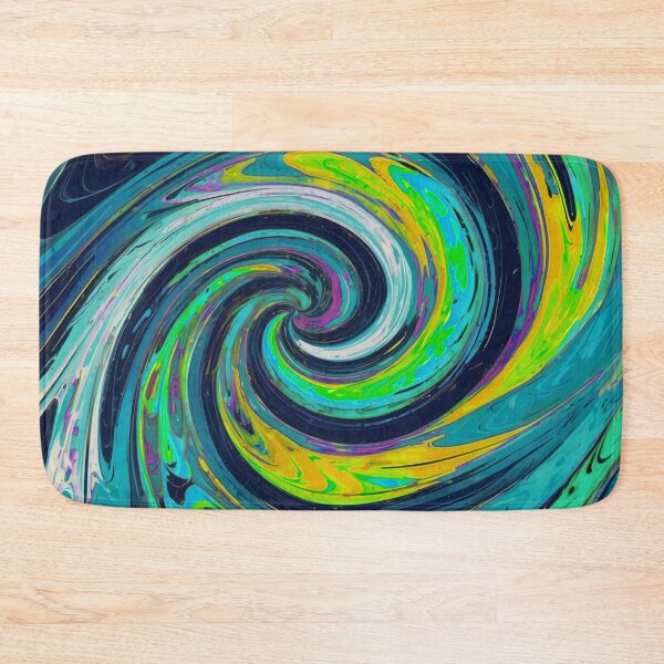 Item preview, Soothing Colors Swirl Blue Green designed and sold by SassyArtistry.