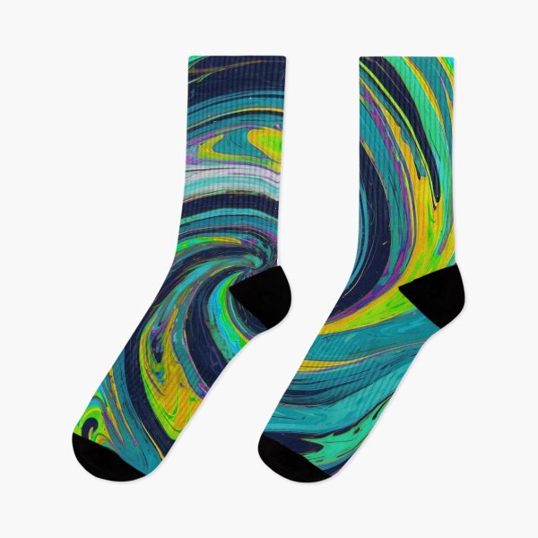 Item preview, Soothing Colors Swirl Blue Green designed and sold by SassyArtistry.
