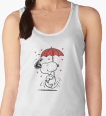 snoopy on heart Women's Tank Top