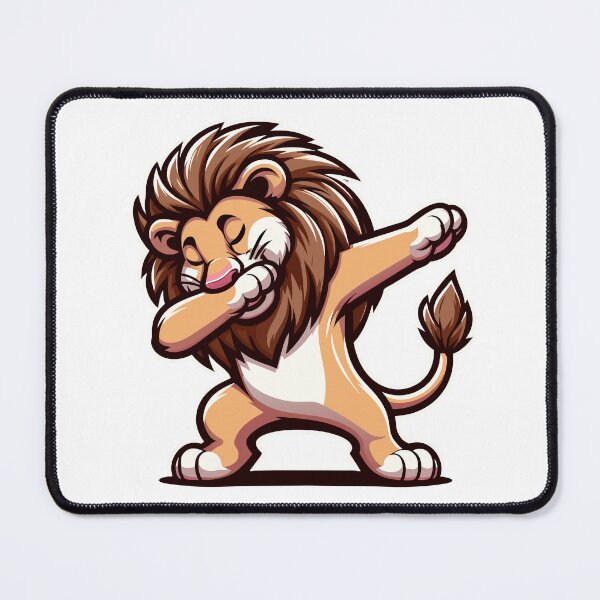 Item preview, Dabbing Lion - King of the Jungle designed and sold by Designowner.