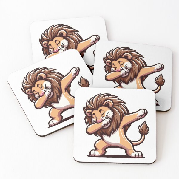 Item preview, Dabbing Lion - King of the Jungle designed and sold by Designowner.