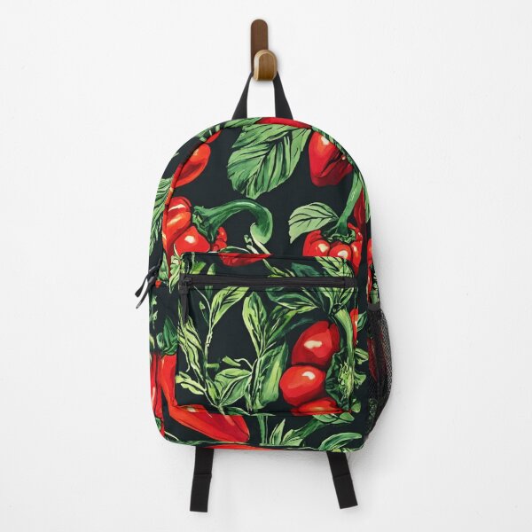 Item preview, Red Pepper Floral Pattern designed and sold by DesignsbySimons.