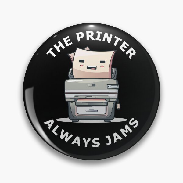 Item preview, The Printer Always Jams Office Printer Paper designed and sold by FWLKIT.