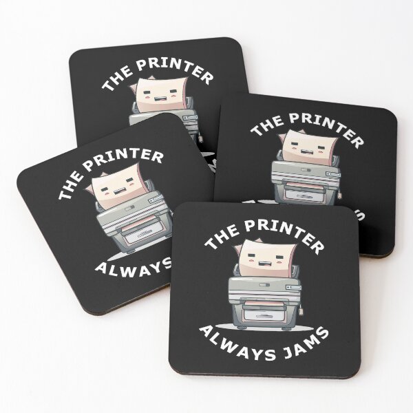 Item preview, The Printer Always Jams Office Printer Paper designed and sold by FWLKIT.