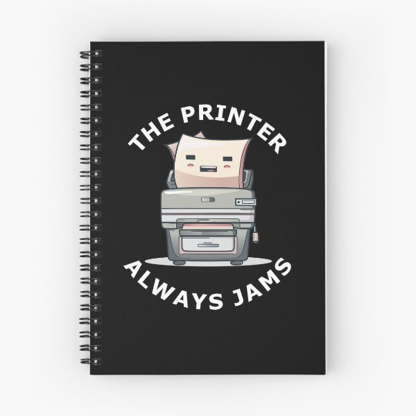 Item preview, The Printer Always Jams Office Printer Paper designed and sold by FWLKIT.