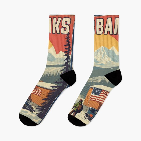 Item preview, Fairbanks Alaska USA Vintage Travel Tourism  designed and sold by TravelersGems.