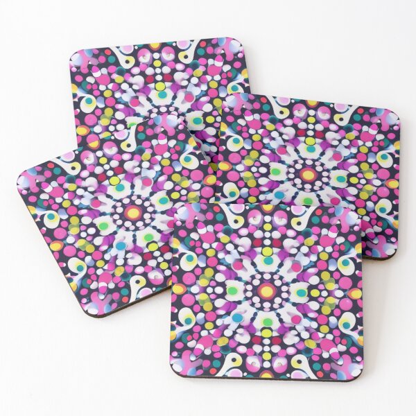 Item preview, Modern psychadelic kaleidoscope inspired design designed and sold by MartineP77.