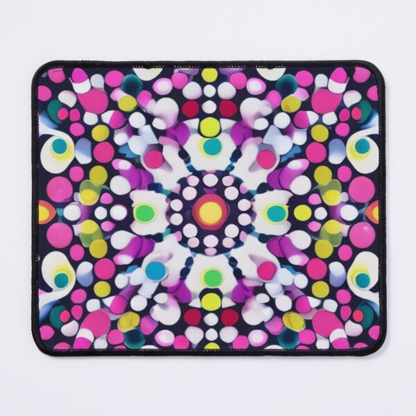 Item preview, Modern psychadelic kaleidoscope inspired design designed and sold by MartineP77.