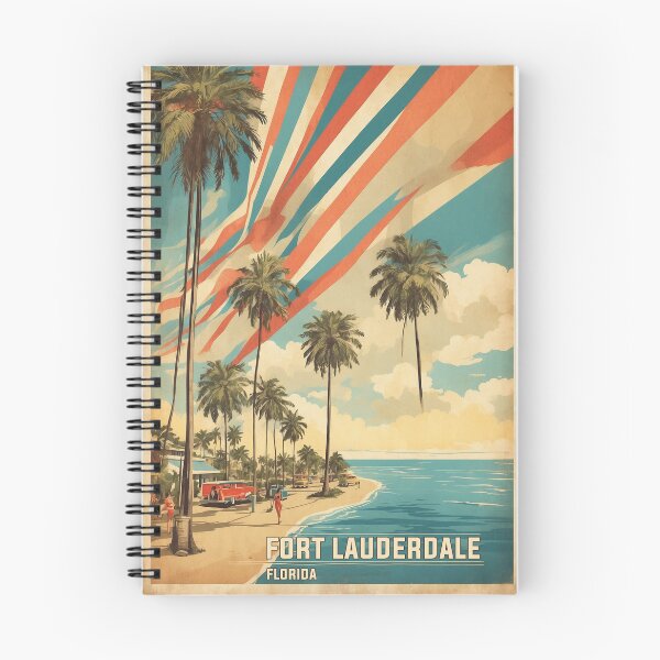 Item preview, Fort Lauderdale Florida USA Vintage Travel Tourism  designed and sold by TravelersGems.