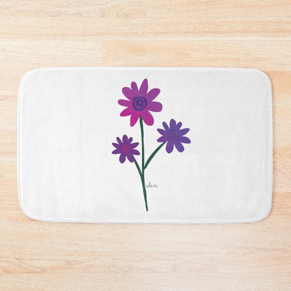 Item preview, Flowers Purple Pink 42924 3D designed and sold by mandalafractal.