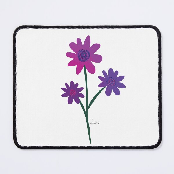 Item preview, Flowers Purple Pink 42924 3D designed and sold by mandalafractal.
