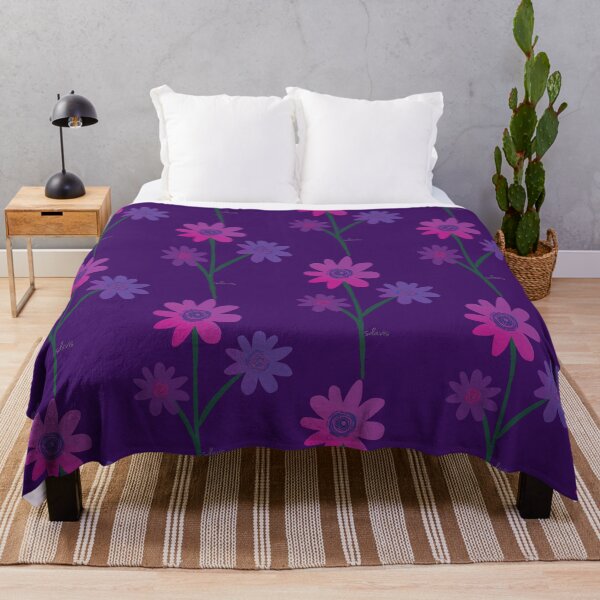 Item preview, Flowers Purple Pink 42924 3D designed and sold by mandalafractal.