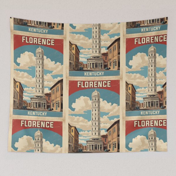 Item preview, Florence Kentucky USA Vintage Travel Tourism  designed and sold by TravelersGems.