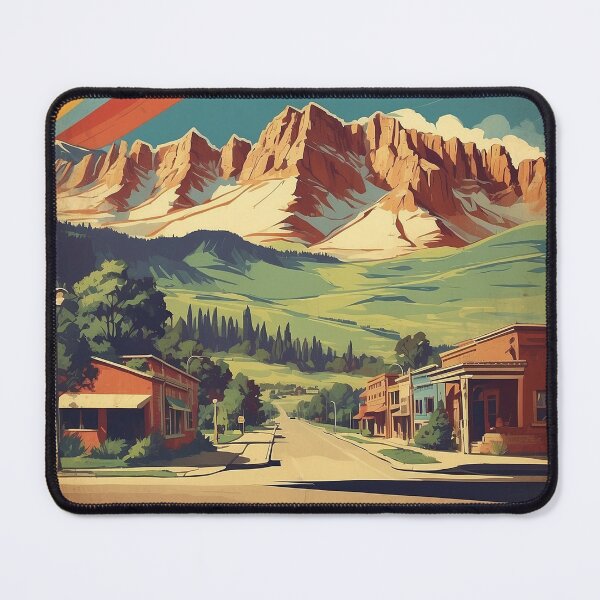 Item preview, Fort Collins Colorado USA Vintage Travel Tourism  designed and sold by TravelersGems.