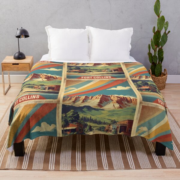 Item preview, Fort Collins Colorado USA Vintage Travel Tourism designed and sold by TravelersGems.