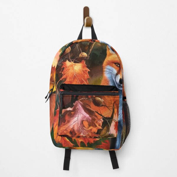 Item preview, Fox Portrait. Autumn fox, fall fox, floral fox, fox painting, Raphael style designed and sold by FoxVibes.