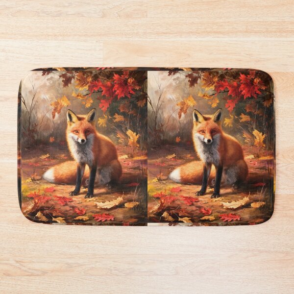 Artikelvorschau, Fuchs-Portrait. Herbstfuchs, Herbstfuchs, Blumenfuchs, Fuchsmalerei, Raphael-Stil entworfen und verkauft von FoxVibes.