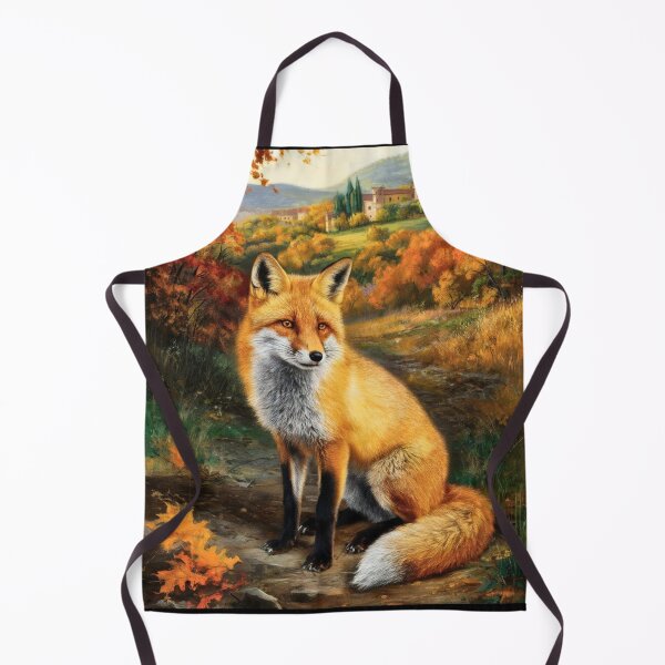 Artikelvorschau, Fuchs-Portrait. Herbstfuchs, Herbstfuchs, Blumenfuchs, Fuchsmalerei, Raphael-Stil entworfen und verkauft von FoxVibes.