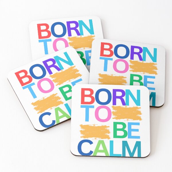 Item preview, Born to be calm  designed and sold by ShopTwentyFour.