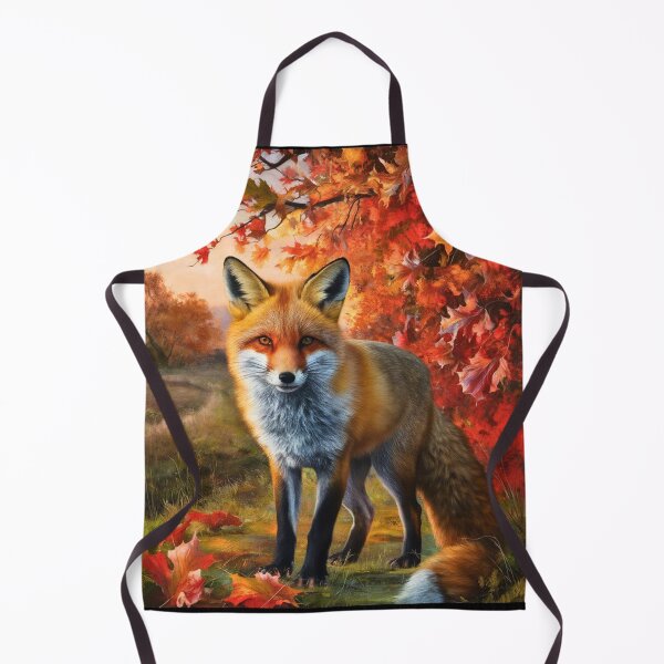 Artikelvorschau, Fuchs-Portrait. Herbstfuchs, Herbstfuchs, Blumenfuchs, Fuchsmalerei, Raphael-Stil entworfen und verkauft von FoxVibes.
