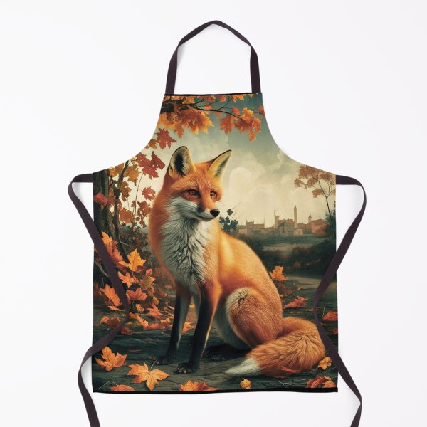 Artikelvorschau, Fuchs-Portrait. Herbstfuchs, Herbstfuchs, Blumenfuchs, Fuchsmalerei, Raphael-Stil entworfen und verkauft von FoxVibes.