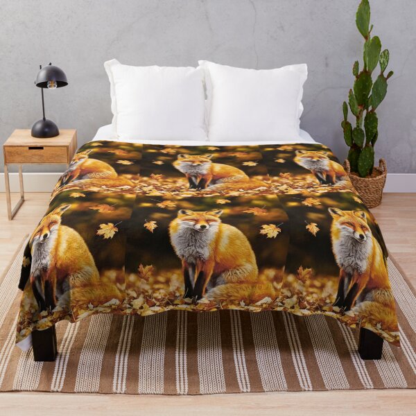 Artikelvorschau, Fuchs-Portrait. Herbstfuchs, Herbstfuchs, Blumenfuchs, Fuchsmalerei, Raphael-Stil entworfen und verkauft von FoxVibes.