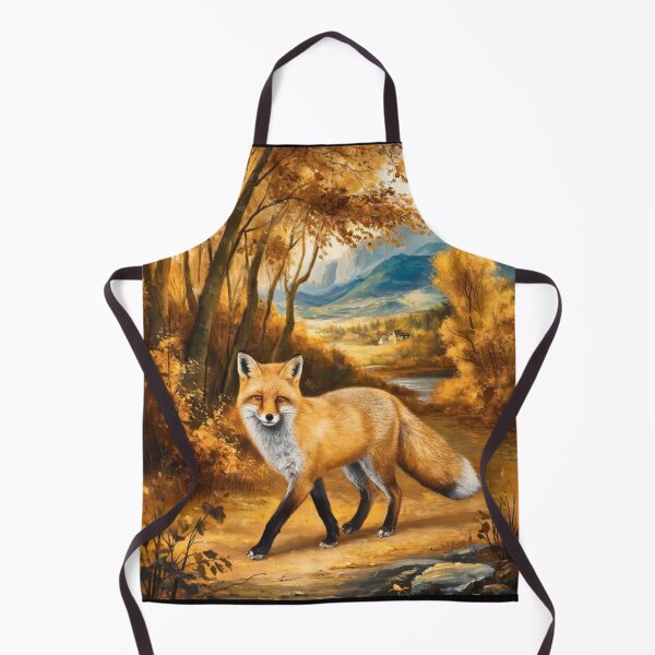 Artikelvorschau, Fuchs-Portrait. Herbstfuchs, Herbstfuchs, Blumenfuchs, Fuchsmalerei, Raphael-Stil entworfen und verkauft von FoxVibes.