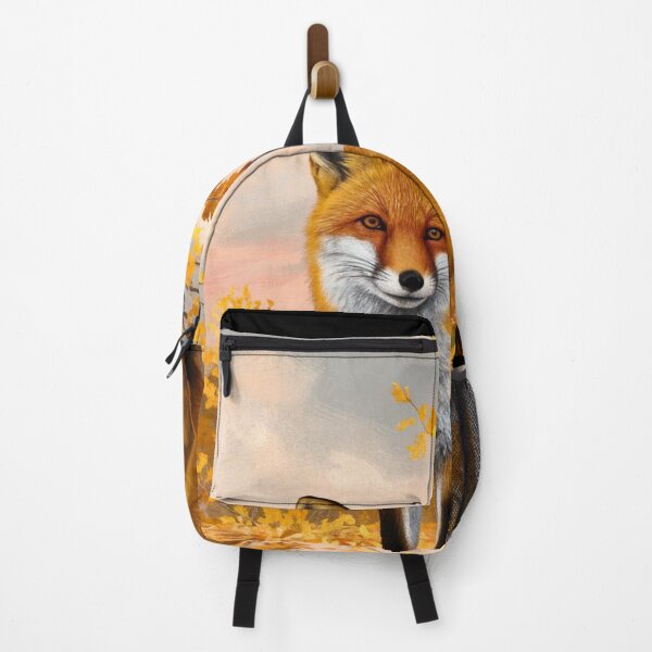 Item preview, Fox Portrait. Autumn fox, fall fox, floral fox, fox painting, Raphael style designed and sold by FoxVibes.