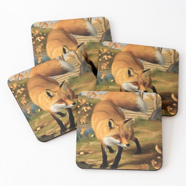 Artikelvorschau, Fuchs-Portrait. Herbstfuchs, Herbstfuchs, Blumenfuchs, Fuchsmalerei, Raphael-Stil entworfen und verkauft von FoxVibes.