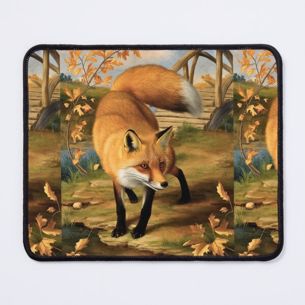 Artikelvorschau, Fuchs-Portrait. Herbstfuchs, Herbstfuchs, Blumenfuchs, Fuchsmalerei, Raphael-Stil entworfen und verkauft von FoxVibes.