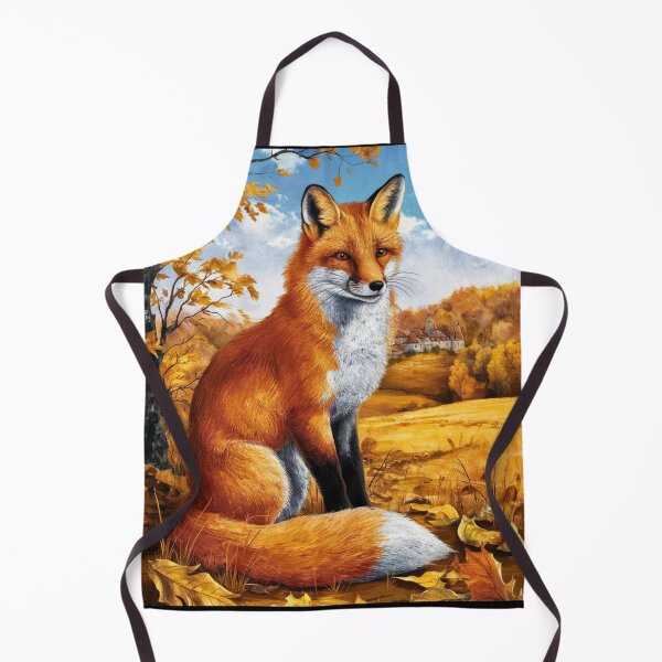 Artikelvorschau, Fuchs-Portrait. Herbstfuchs, Herbstfuchs, Blumenfuchs, Fuchsmalerei, Raphael-Stil entworfen und verkauft von FoxVibes.