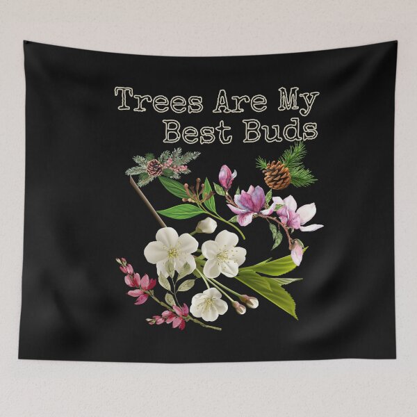 Item preview, Trees Are My Best Buds Colorful Nature Design designed and sold by EarthArtDesigns.