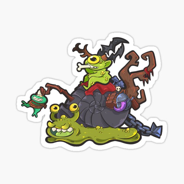Item preview, Horticulous Slimux designed and sold by BadTusk Dungeons.