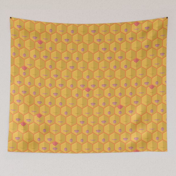 Item preview, Bee Wall designed and sold by pokehexdex.