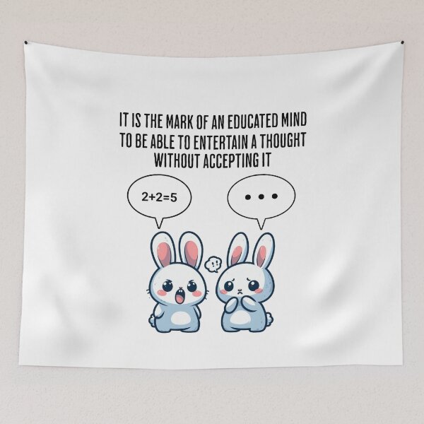 Item preview, Aristotle Bunny designed and sold by LemuellTrends.
