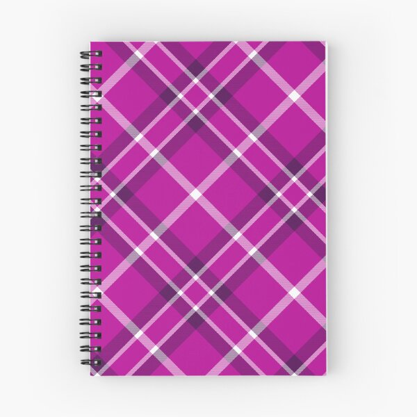 Item preview, Simple Violet And White Diagonal Plaid Pattern.  designed and sold by DesignHouse07.