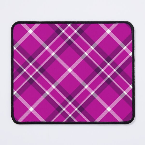Item preview, Simple Violet And White Diagonal Plaid Pattern. designed and sold by DesignHouse07.