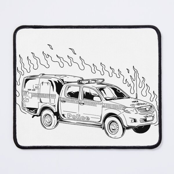 Item preview, Australian Police Car designed and sold by hoodrattats.