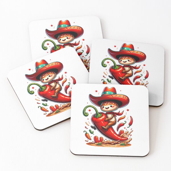 Item preview, Mushroom Chili Pepper Rodeo designed and sold by Bloopatone.